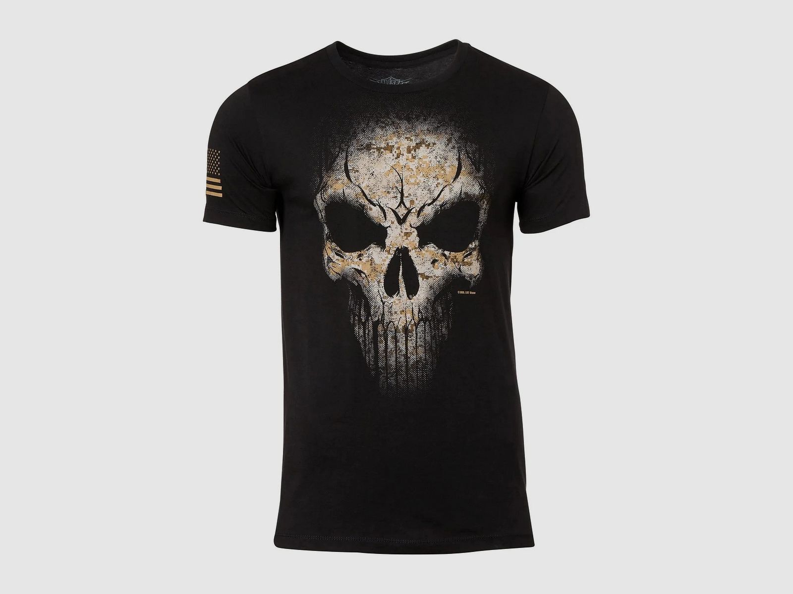 7.62 Design T-Shirt USMC Marpat Skull