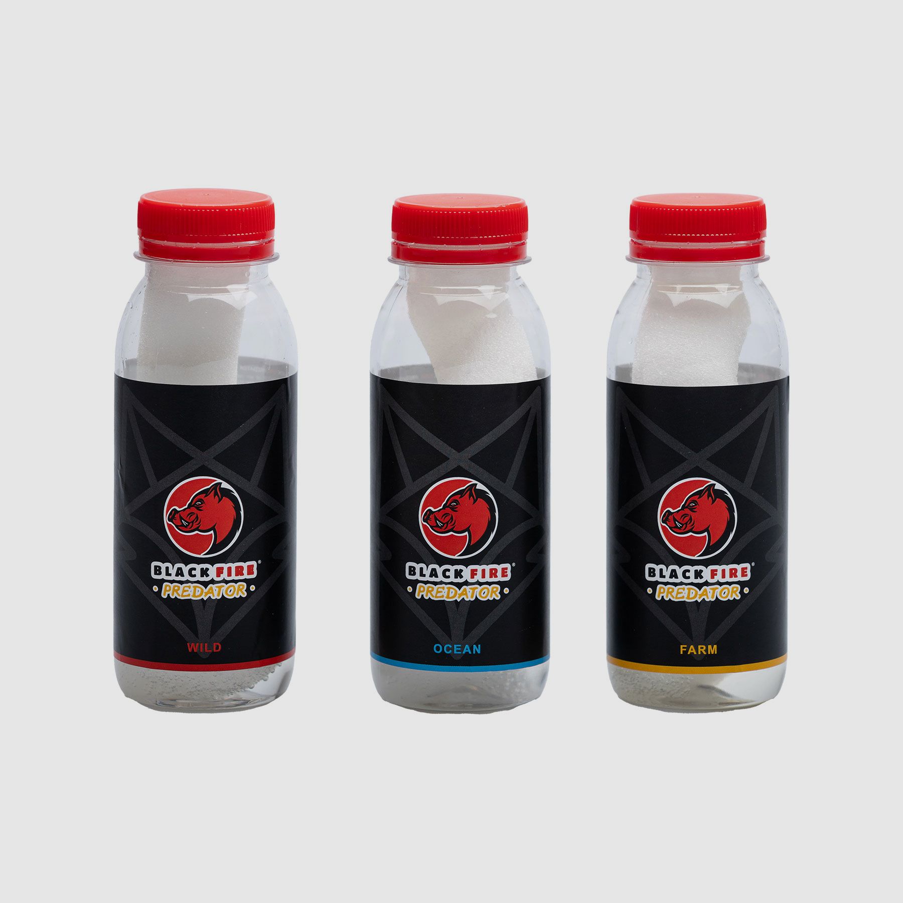 CZARNY OGIEŃ - Predator 3x80 g