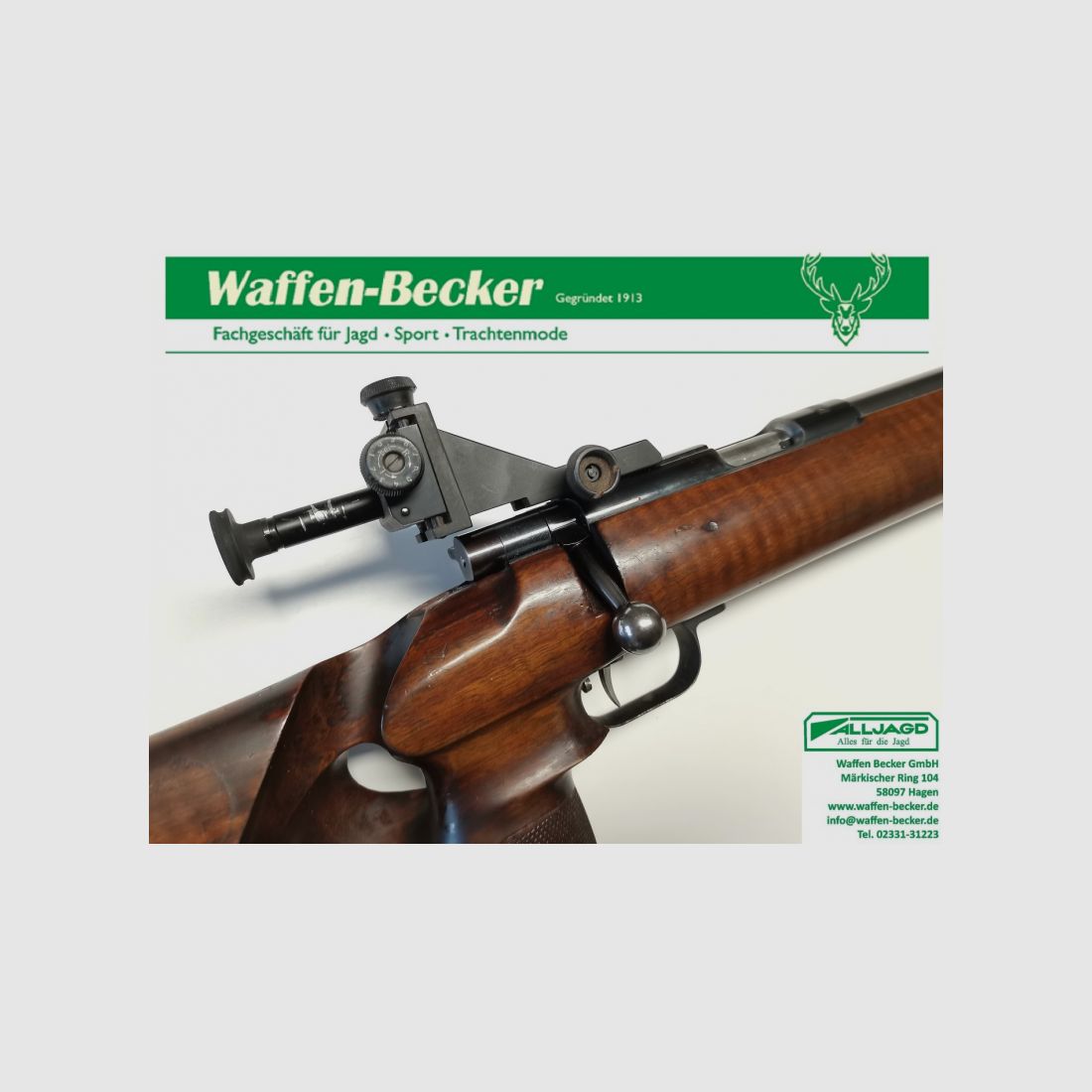 KK-Matchgewehr Anschütz Mod. 54 Super Match Kal. .22lr.