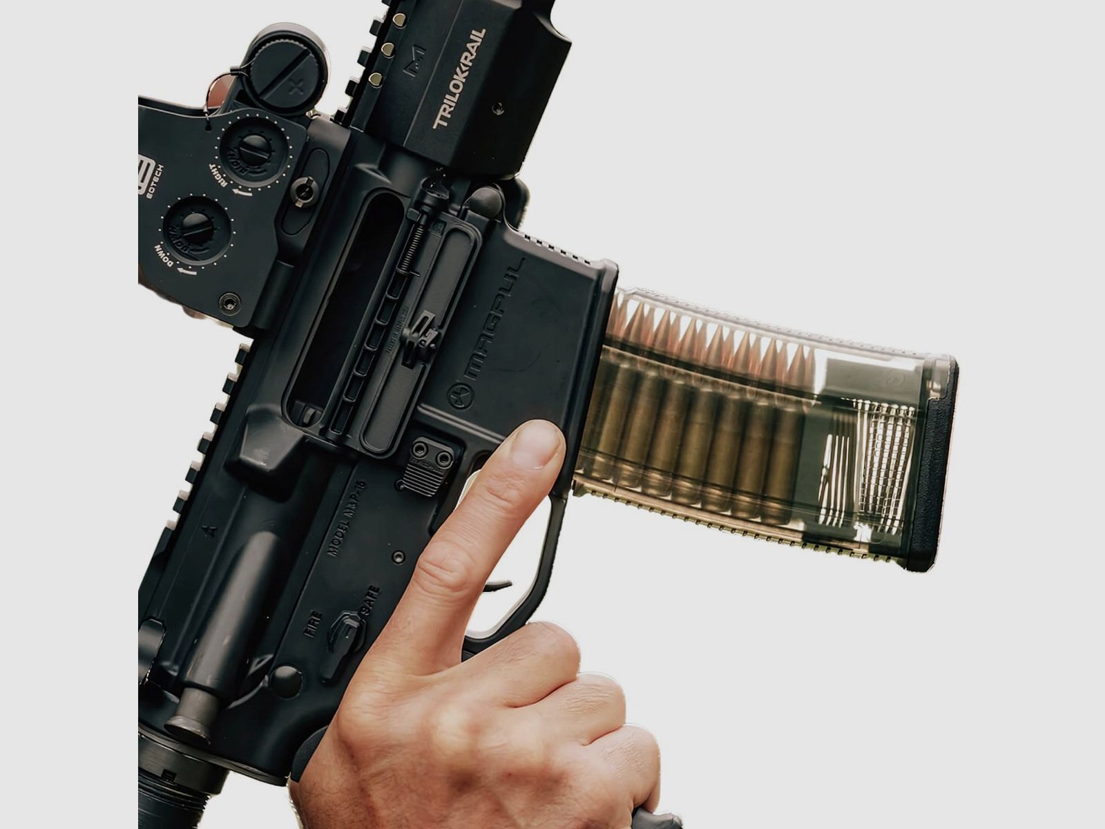 Magpul – Chargeur transparent TMAG 30 AR/M4 GEN M3 – Olive Drab – MAG1417-ODT, image 6 sur 6
