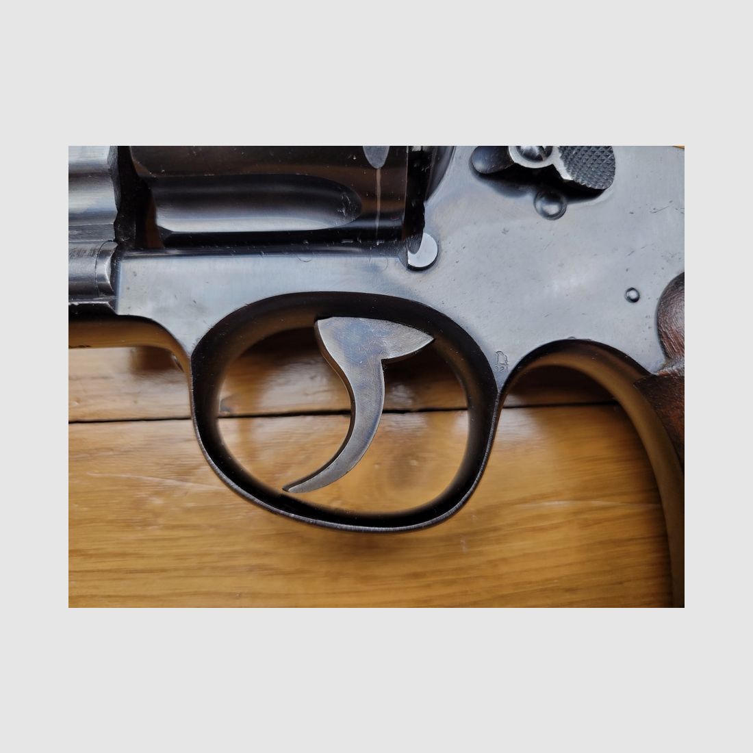 Légendaire revolver Smith&Wesson 1917 – 45 ACP – US PROPERTY – 1ères séries – État musée, image 7 sur 30