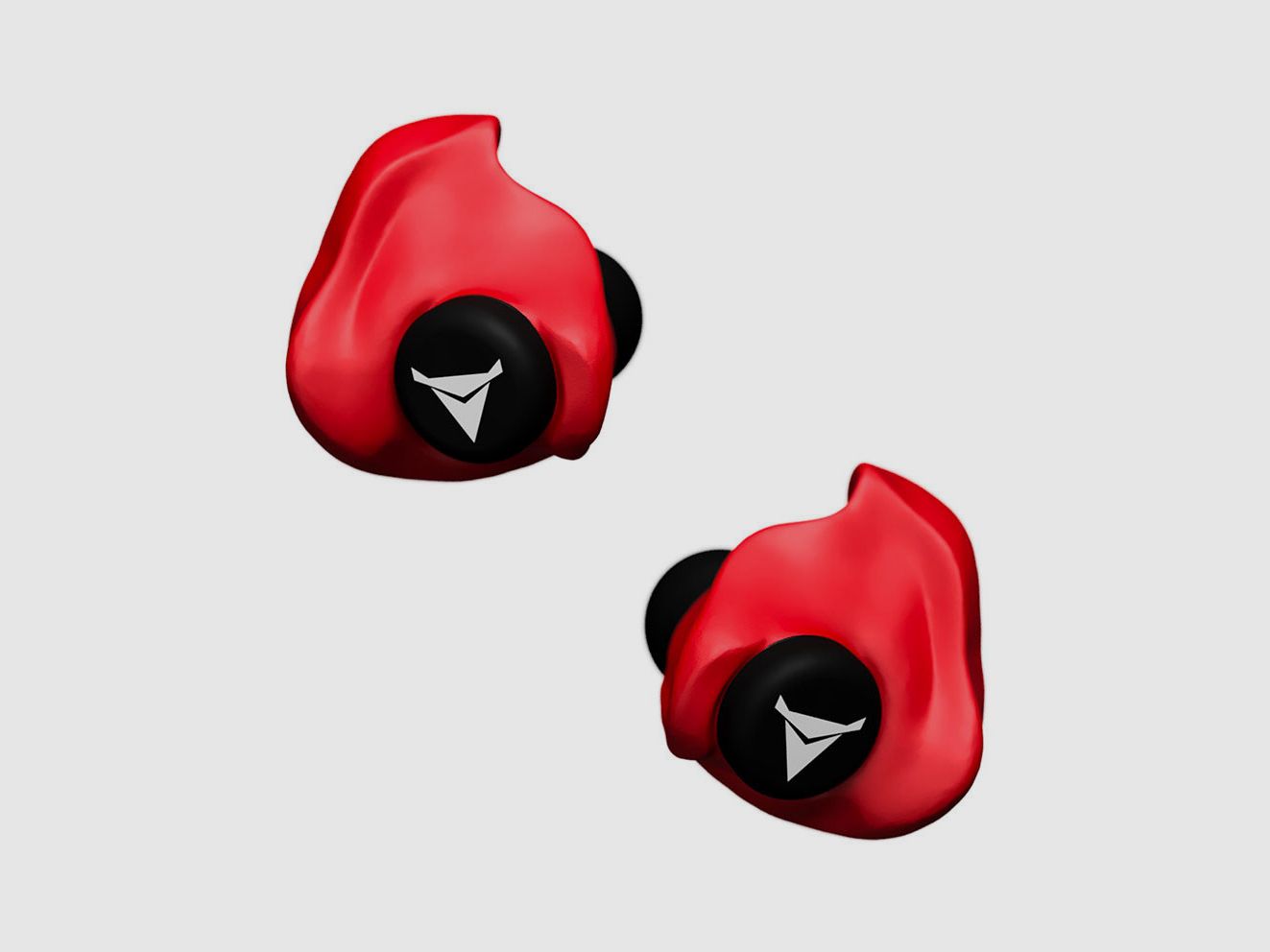 Decibullz 31 dB vervormbare oordoppen - rood, afbeelding 4 van 9