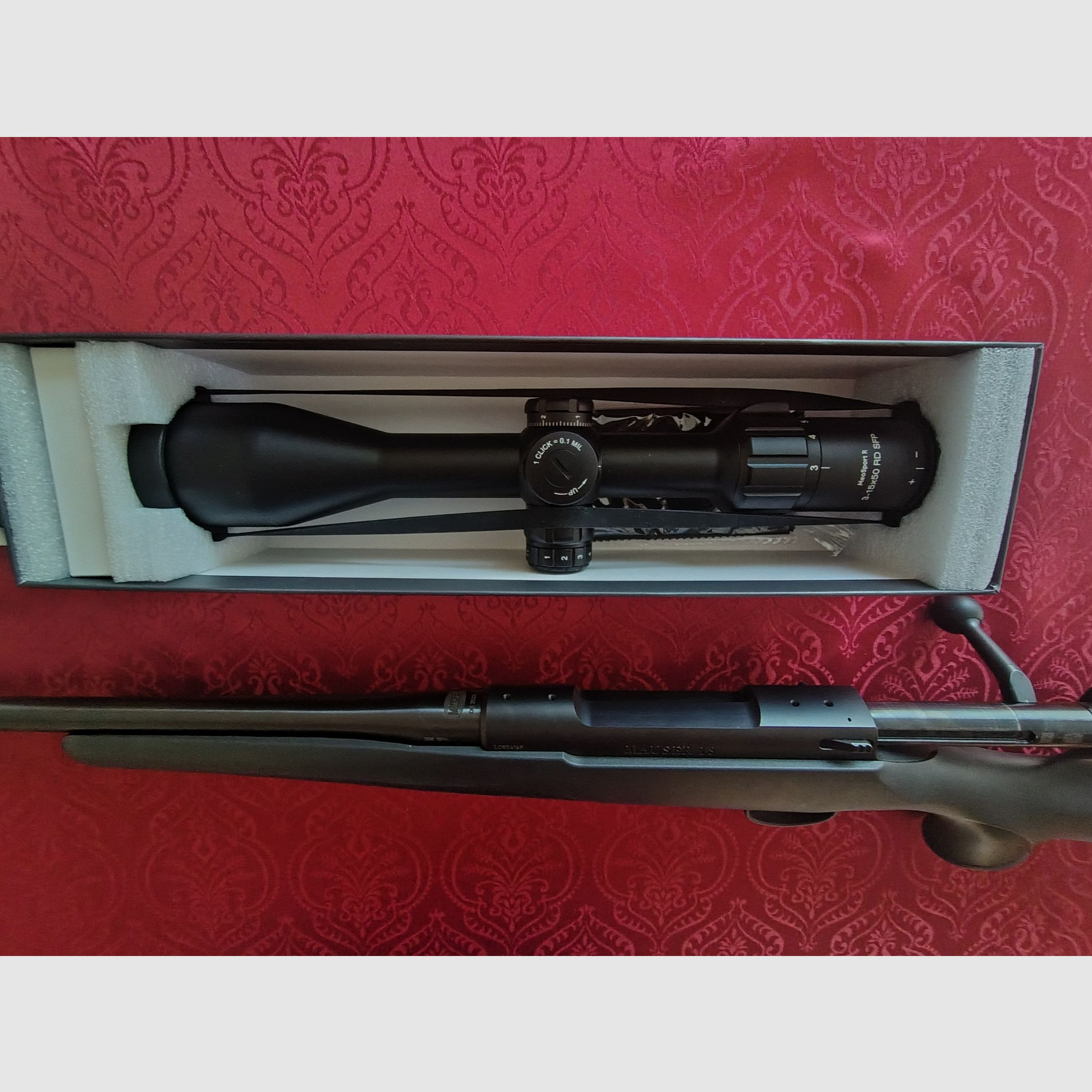 NUOVO - Mauser M18 Standard .308 Win + MeoSport R 3-15x50, immagine 3 di 3