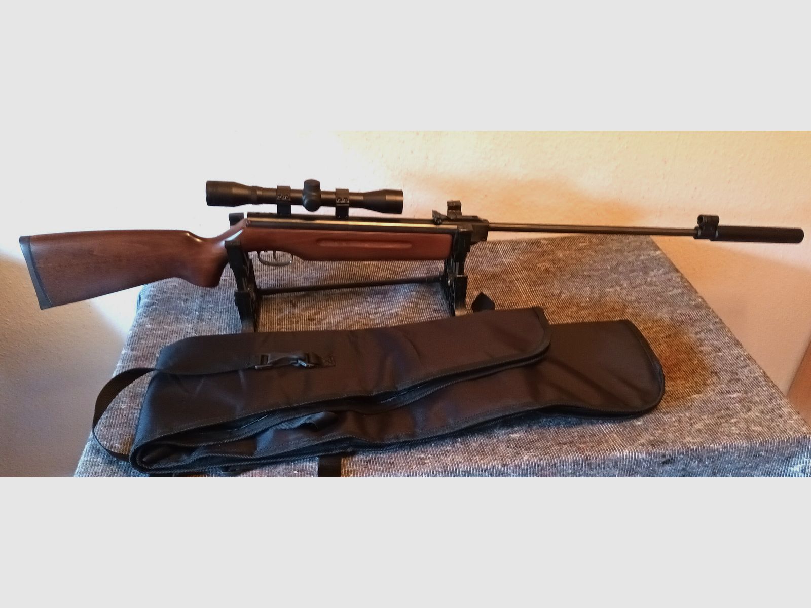 weihrauch hw35 mit schalldämpfer