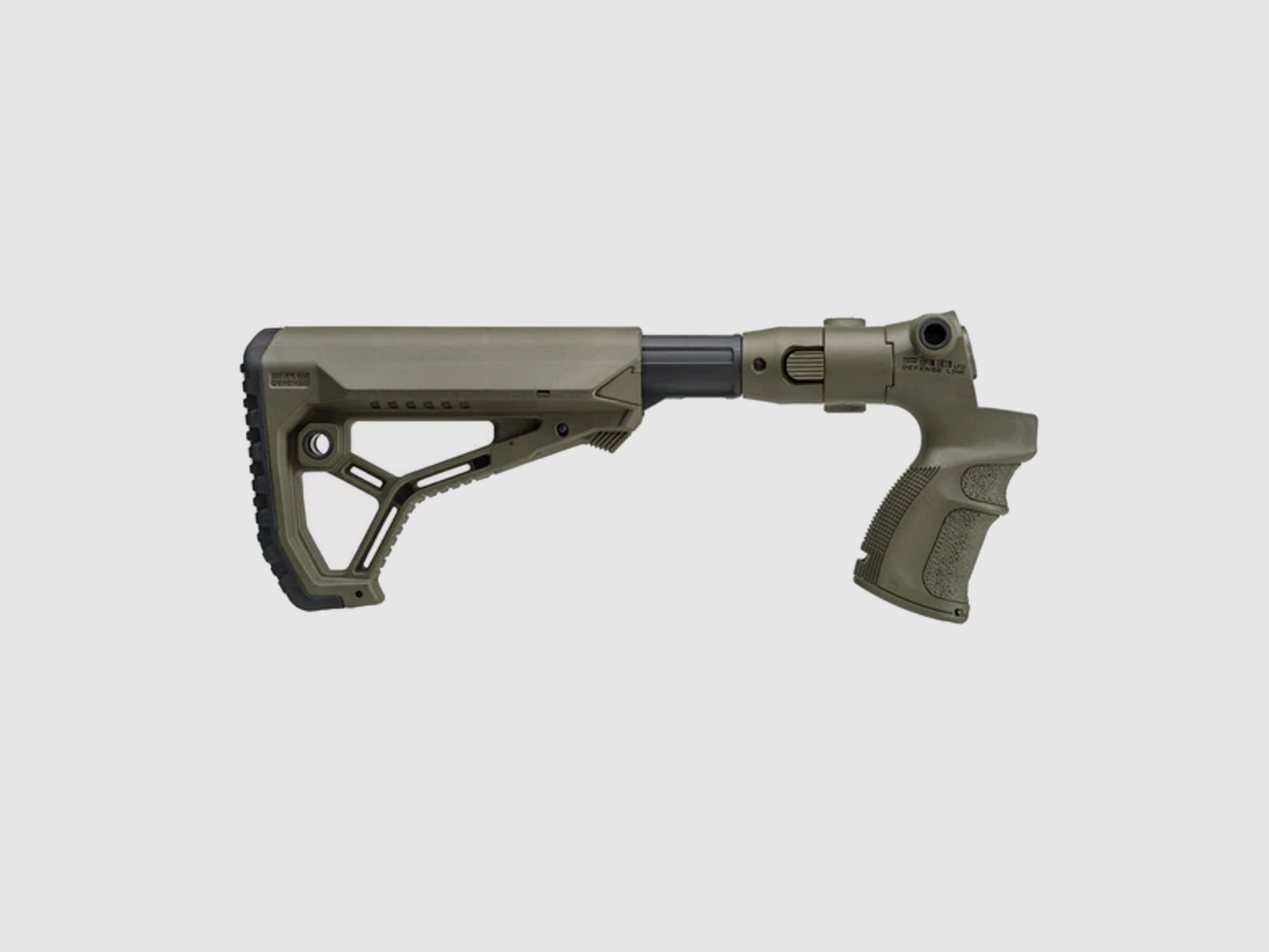 Crosse pliante AGMF-500 FK Mossberg 500/590 / MAVERICK 88, OD Green - FAB Defense
