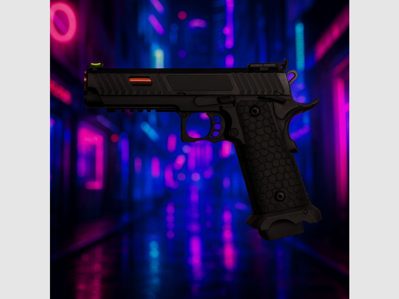 STI Combat Master Schwarz 6mm - Airsoft Co2 BlowBack