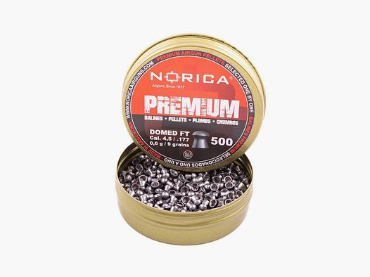Norica Diabolo Domed Premium Line 4,5 mm / 0,60 g / 500 sztuk