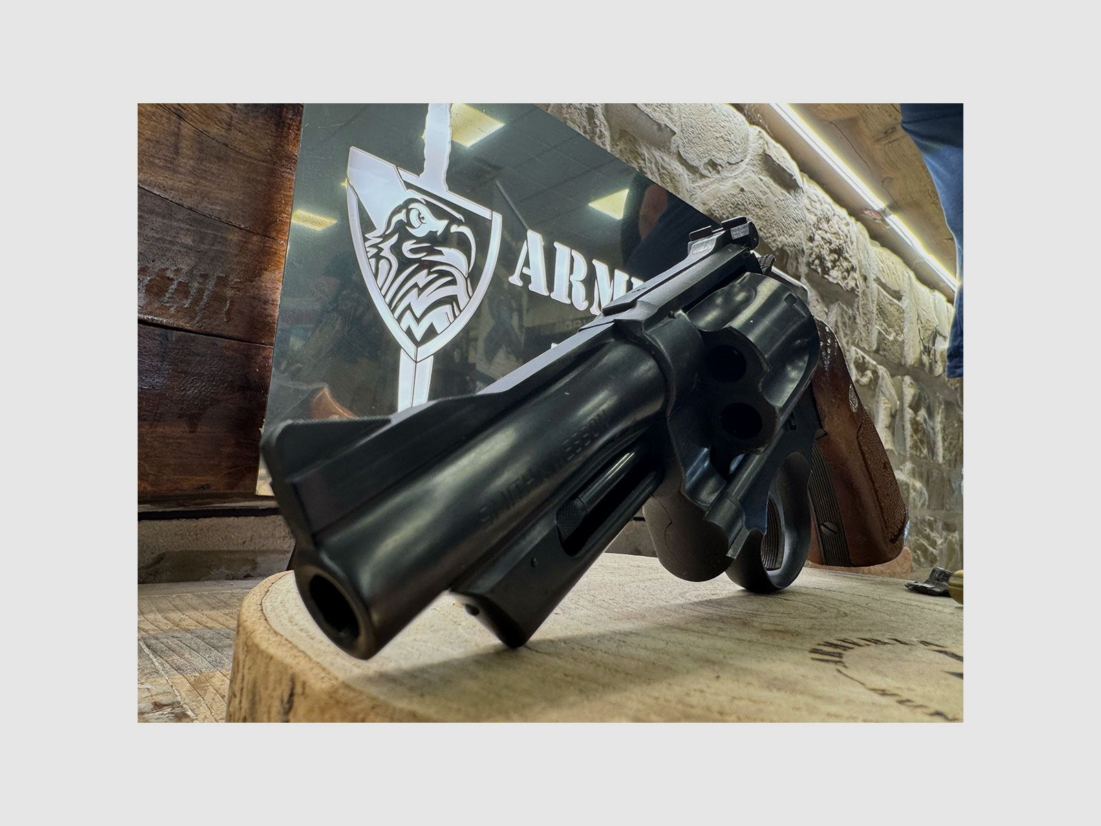 GEBRAUCHT – REVOLVER – SMITH & WESSON MOD. 28-2 HIGHWAY PATROLMAN 4" Kal. 357 Mag., Bild 2 von 7