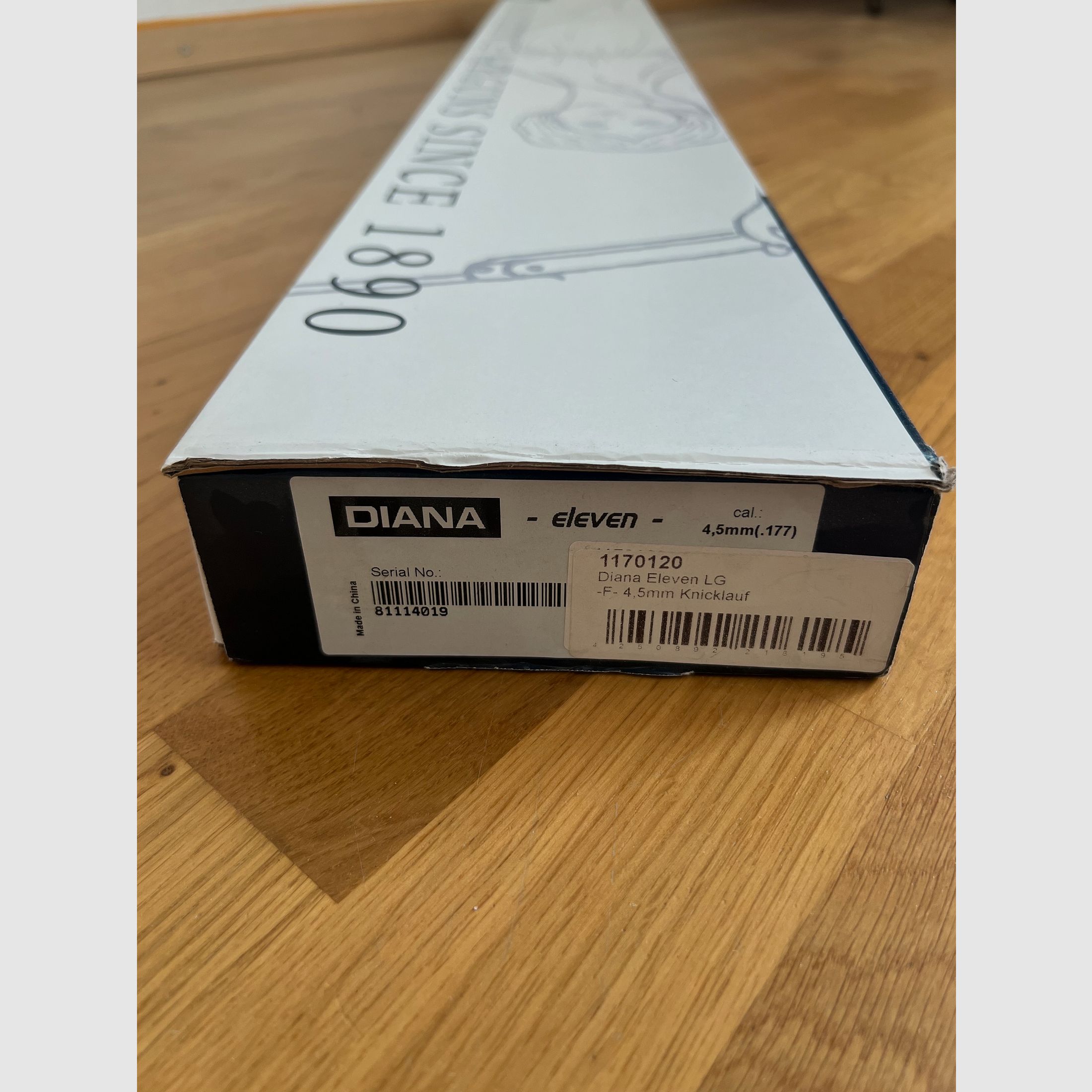Diana Knicklaufgewehr/ Diana Luftgewehr/ Diana Eleven / Diabaolo