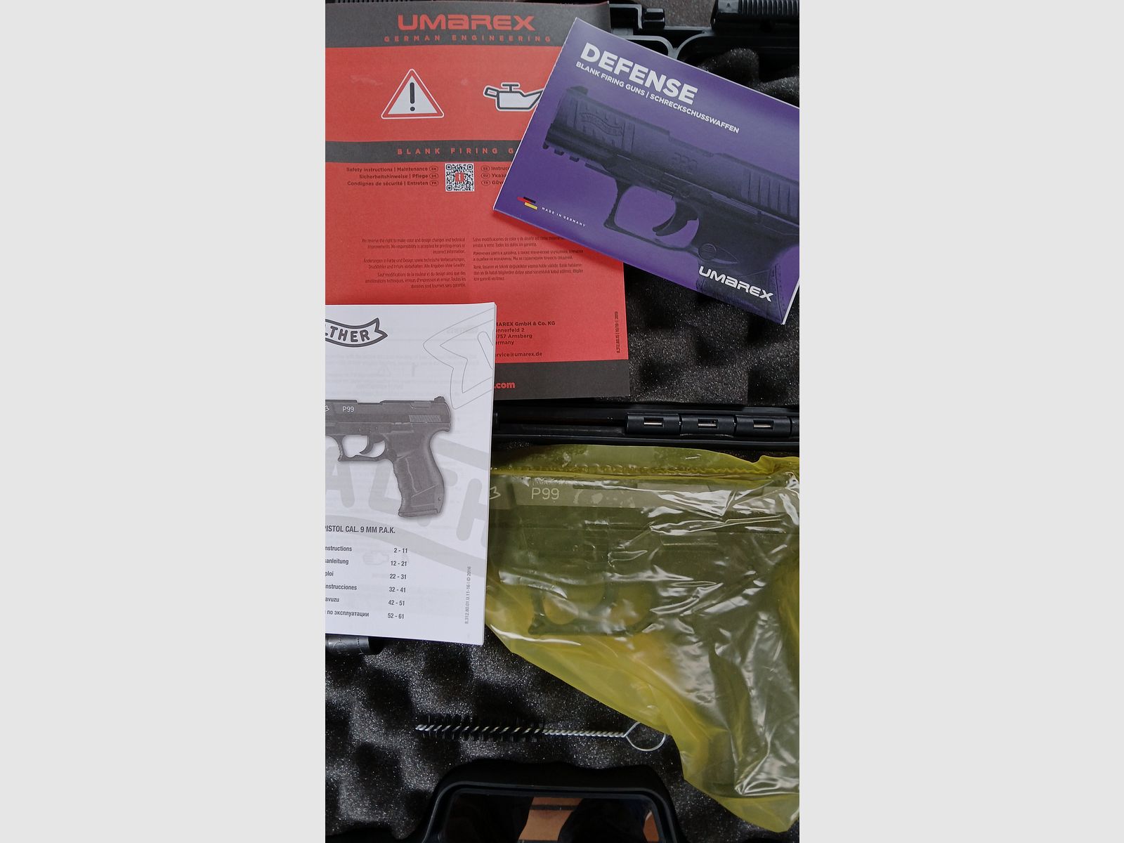 Umarex Walther P99 9mm Schreckschuss NEU !