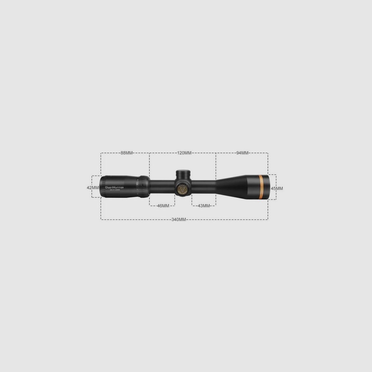 WESTHUNTER HD-C 3-9X40 SFP 1/4MOA, Bild 3 von 4