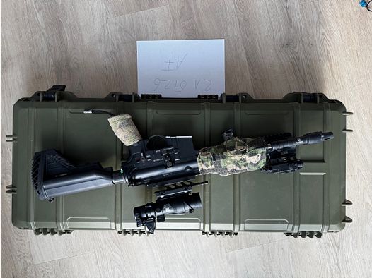 SAC Wolverine Arcturus FC GR16, HPA Black plus Beretta M9 GBB