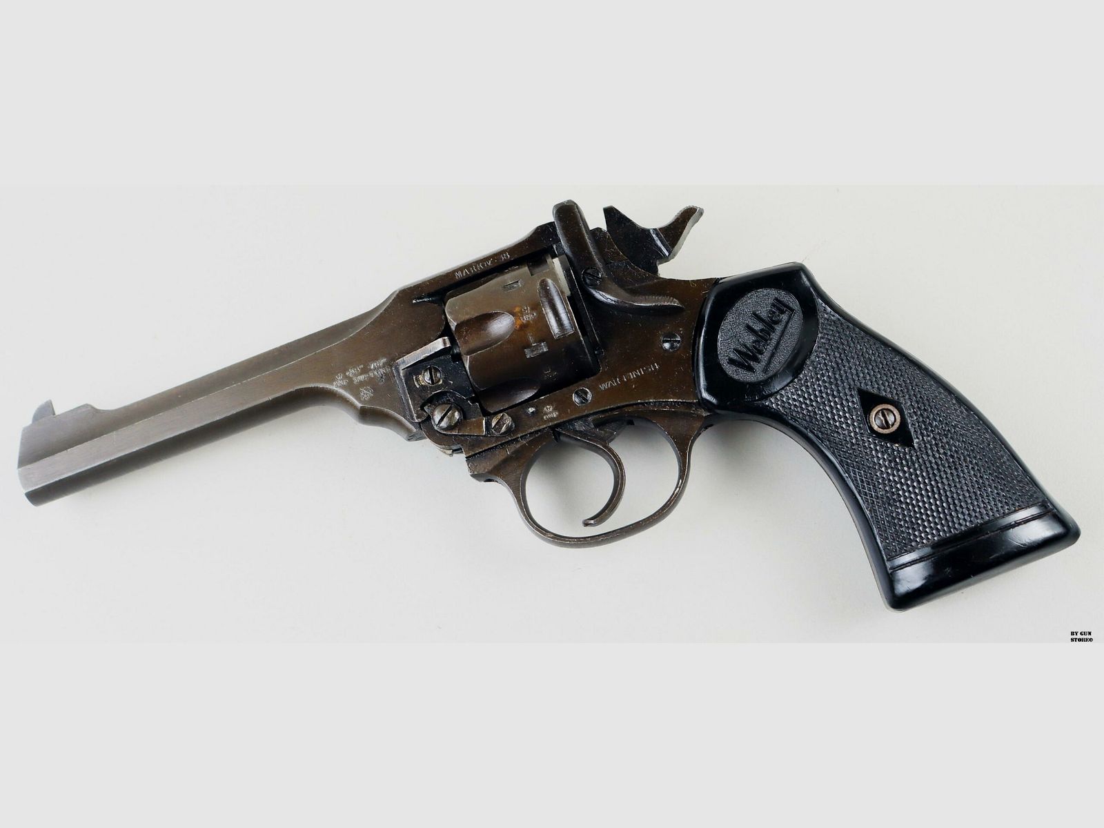 Revólver Webley & Scott mod. Mark IV cal. 38 n.º de serie 103034, imagen 2 de 10