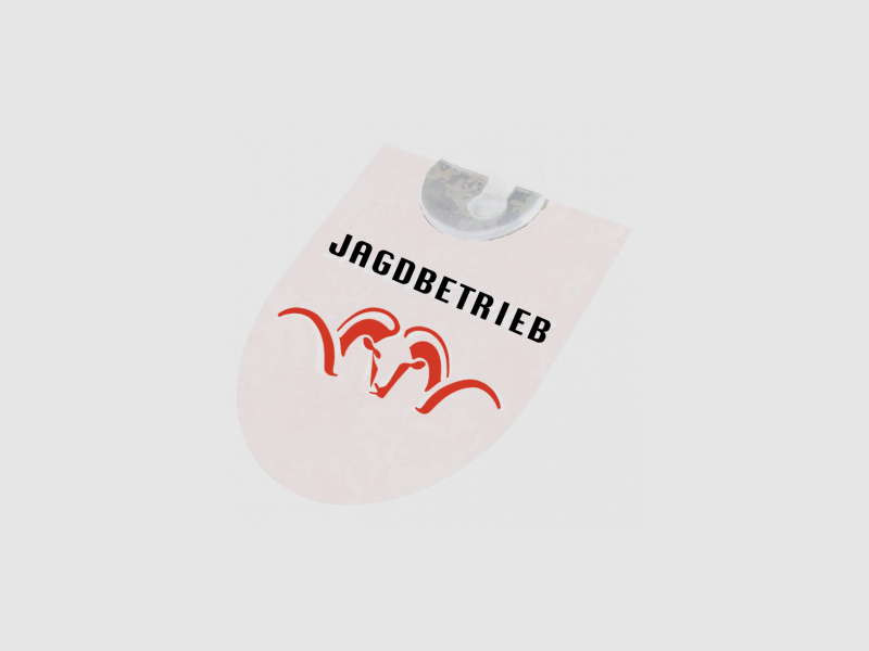 Blaser jacht schild wit wit |