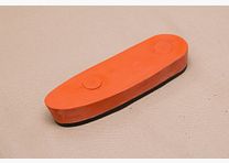 S.W. Silver Schaftkappe Londen oranje - het origineel - klassieke rubberen terugslagdemper, Safari Gummischaftkappe Nr. 3