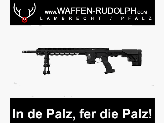 SCHMEISSER AR15 DMR 18“ FDE Schmeisser DMR 18" AR15 in schwarz ***PFALZKRACHER*** NEU bei Waffen Rudolph
