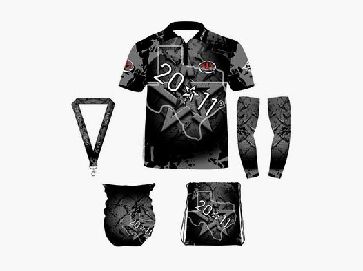 DED Sportswear Set STI 2011 Schwarz Thema, Größe: 7XL, Benutzerdefinierter Name: Mit Benutzerdefiniertem Namen