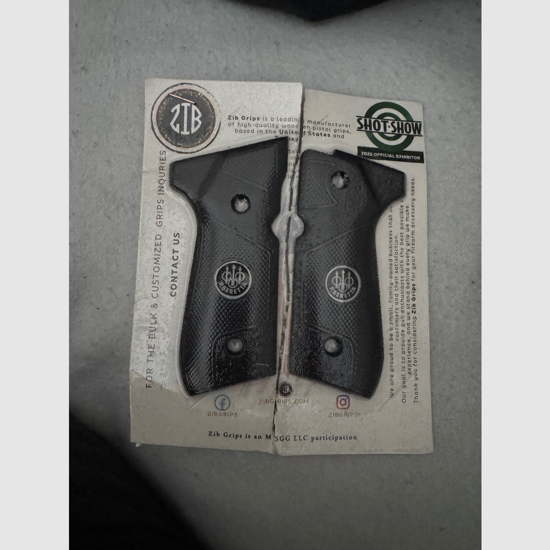 Beretta  Griffschalen