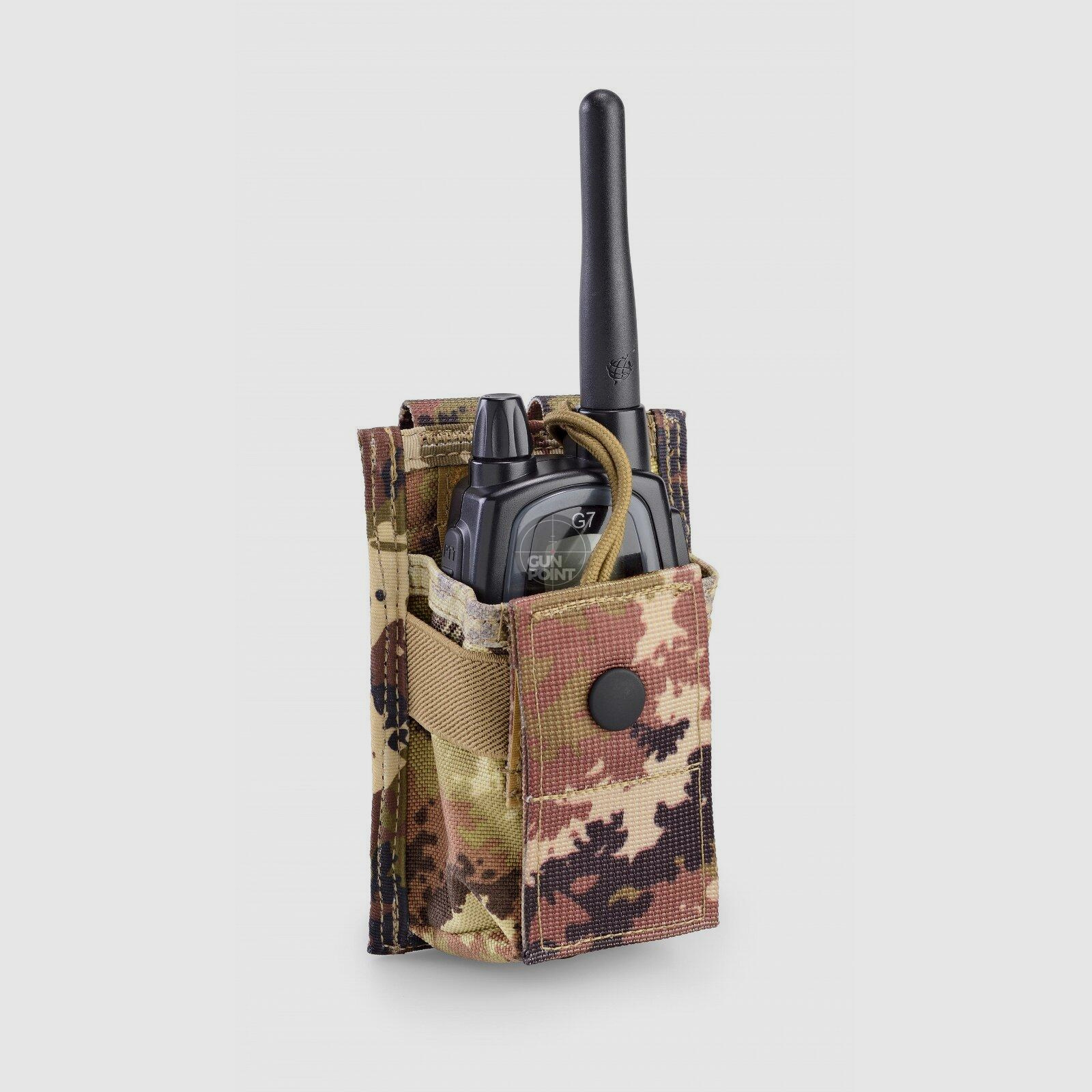 Defcon 5 Small Radio Pouch Italian Camo
