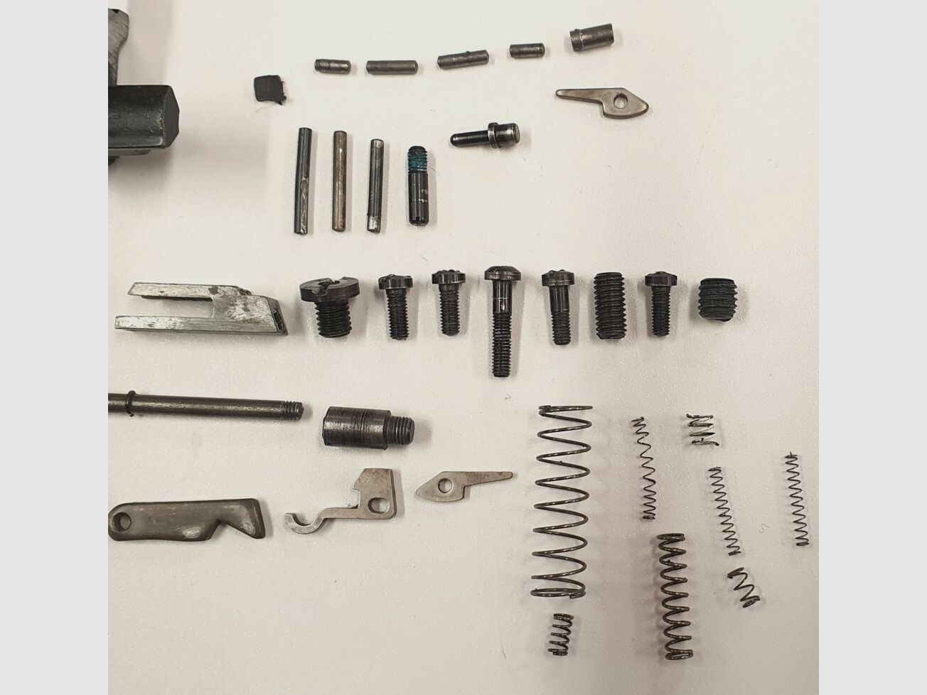 H. Schmidt Ostheim parts set for H. Schmidt Ostheim Luger -, .38 Special revolver