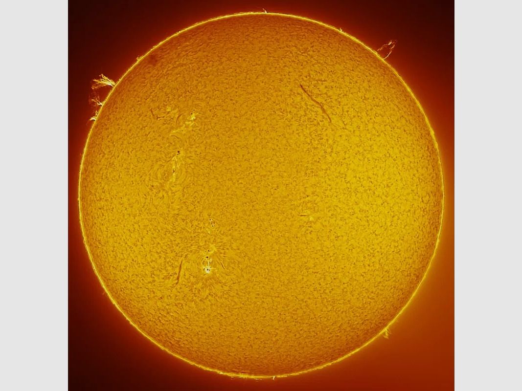 Filtro solare H-Alpha LUNT LS60FHa/B600d1, immagine 2 di 7
