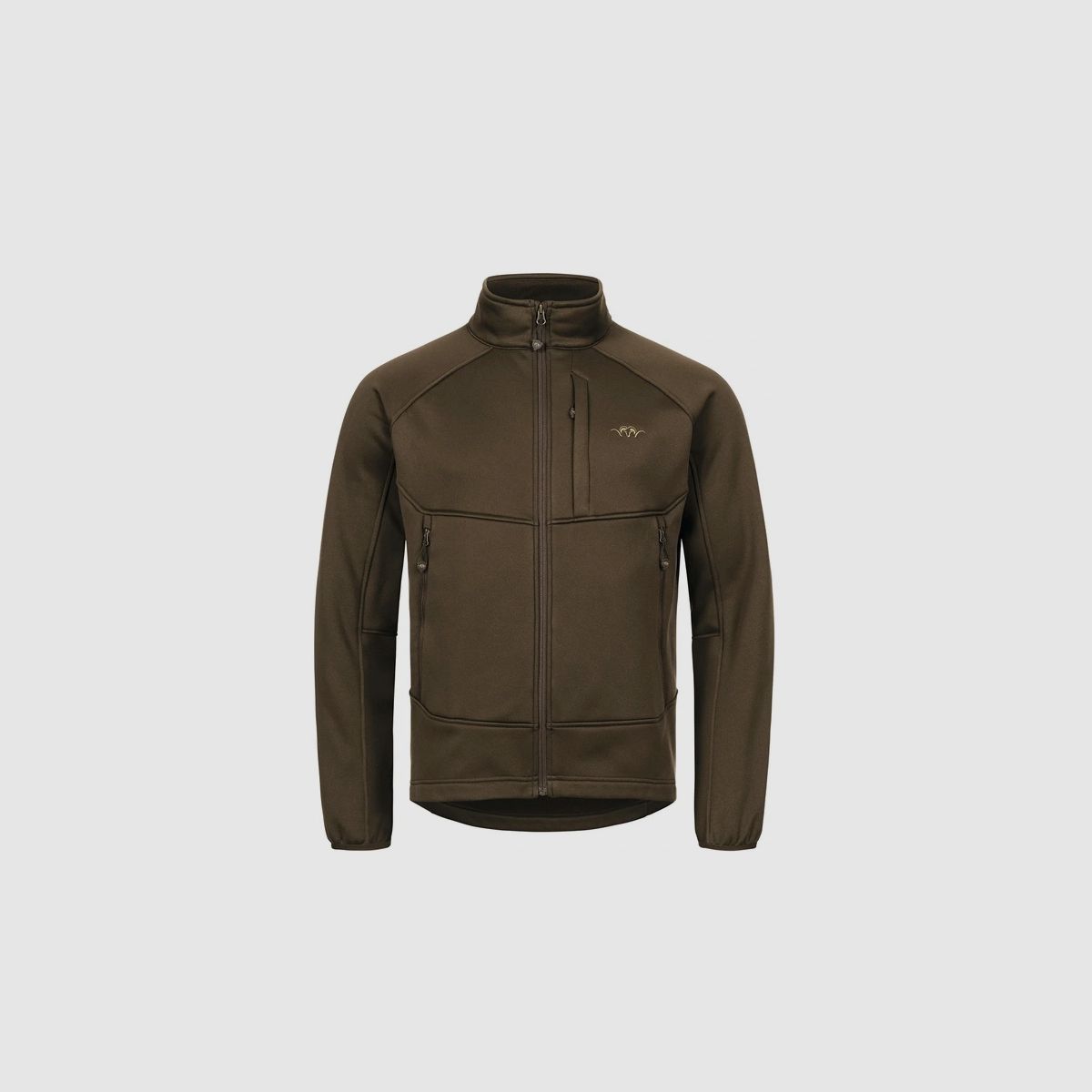 Chaqueta BLASER Kuno para hombres de forro polar marrón