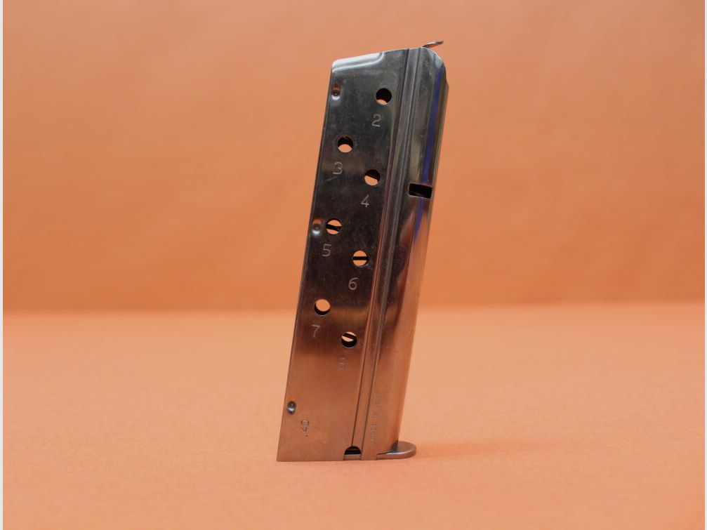 MEC-GAR Colt 1911: Magazin MEC-GAR 8-Schuss Stahl vernickelt .40S&W