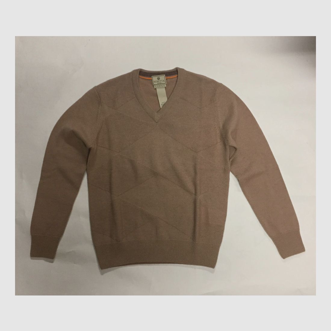 BERETTA DIAMOND WOOL V NECK SWEATER PU83, image 3 of 4