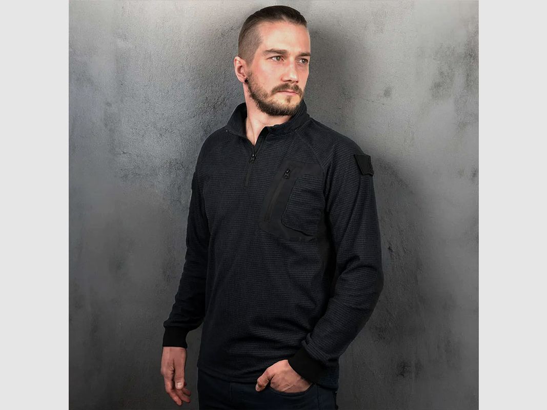 Taktyczny Sweter Męski ACE Schakal Pullover kolor czarny, zdjęcie 6 z 6