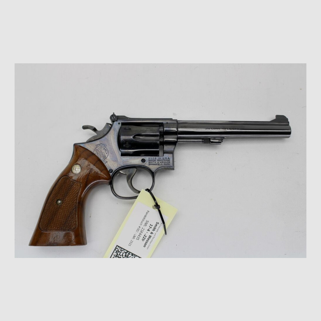 Revolver Smith & Wesson 17-4	 .22lr