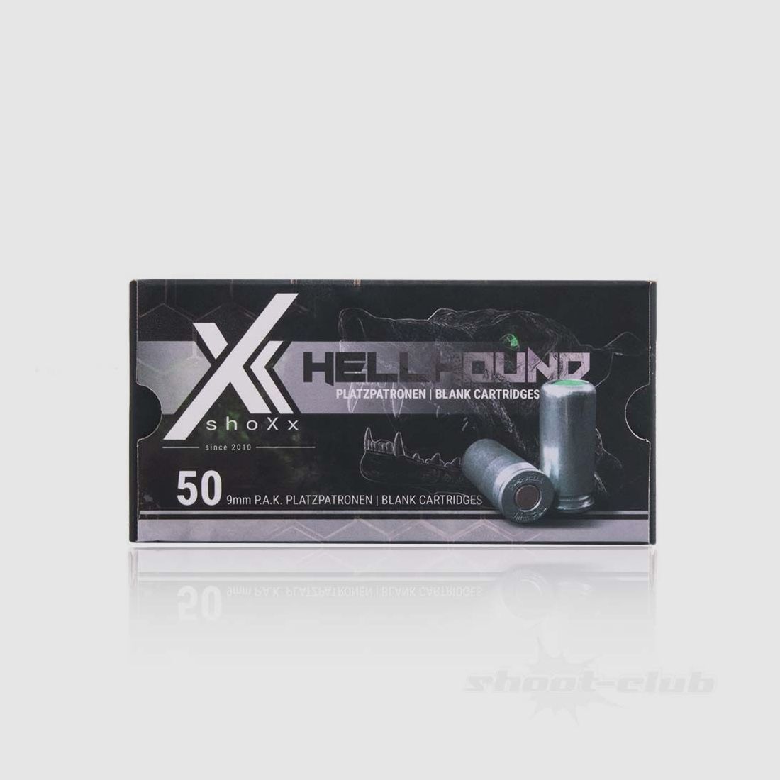 shoXx shoXx Hellhound 9mm P.A.K. 50 Stück