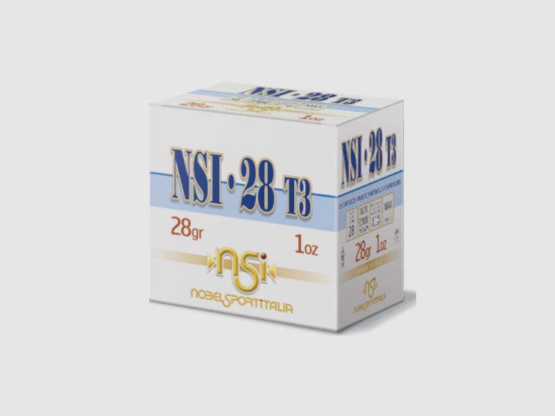 NOBEL SPORT ITALIA – Hagelpatronen – NSI28 28GR Lood N°6, afbeelding 1 van 2