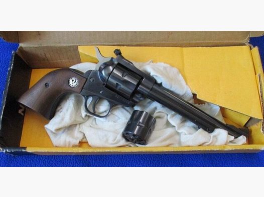 Revolver Ruger .22WinMag mit Wechseltrommel .22lr