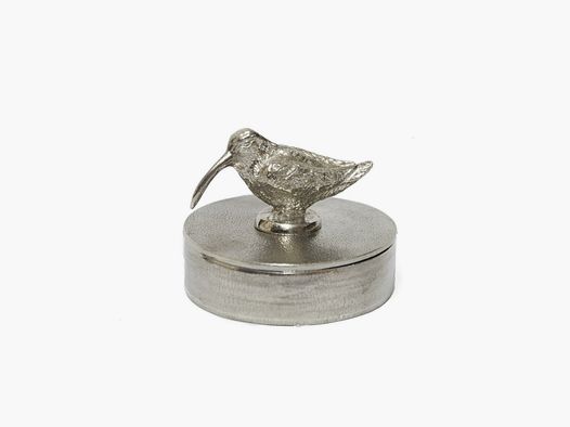 Lovergreen Accessoires Motiv Waldschnepfe Pillen-Dose aus Zinn