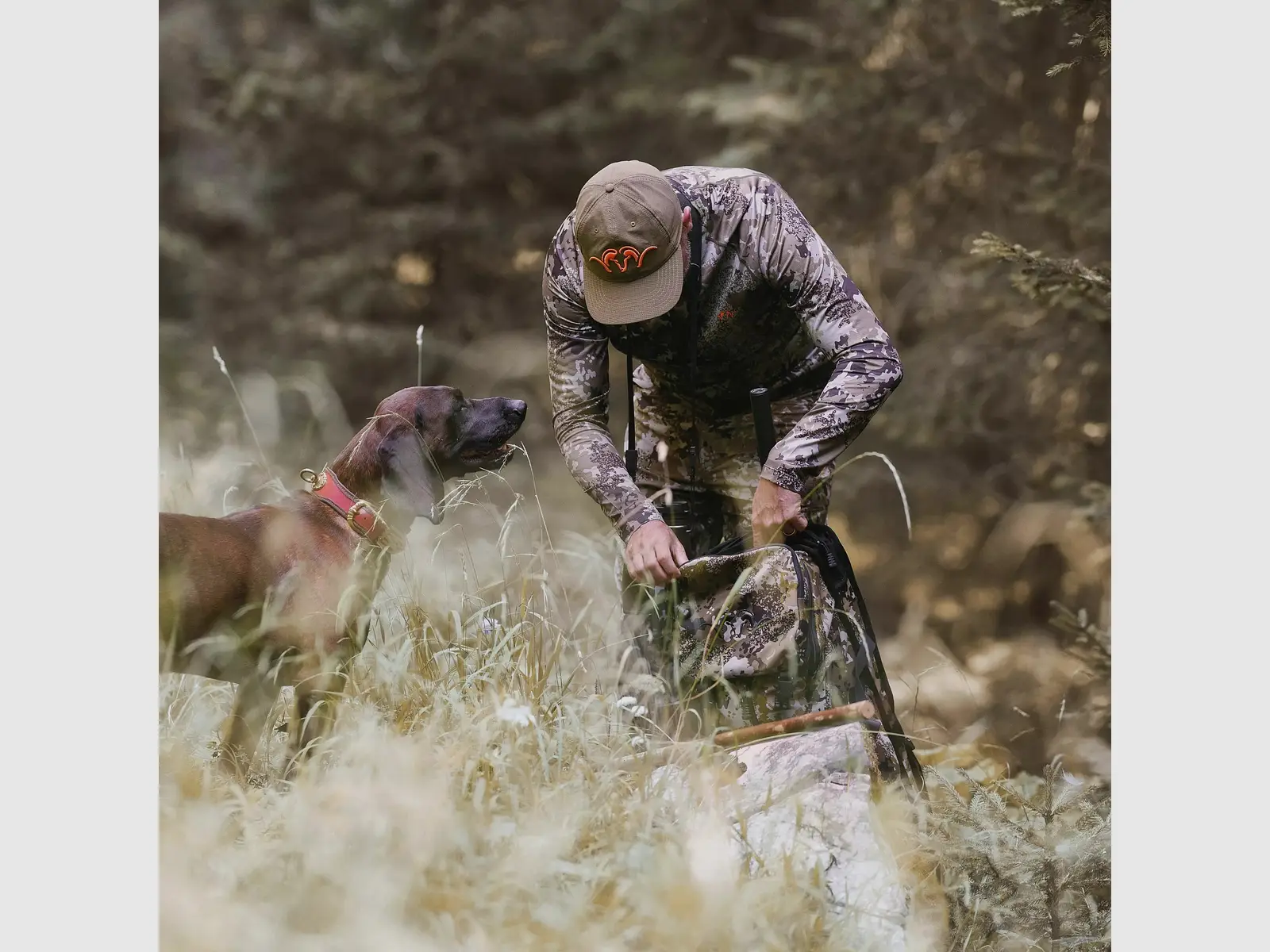 Blaser Męska Koszula Tech z Długim Rękawem 23 Hun Tec Camo, zdjęcie 8 z 8