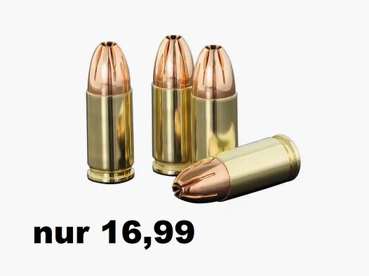GECO HEXAGON 9mm Luger 9 mm 124gr °°°°°°°°°°°°°°°°°°