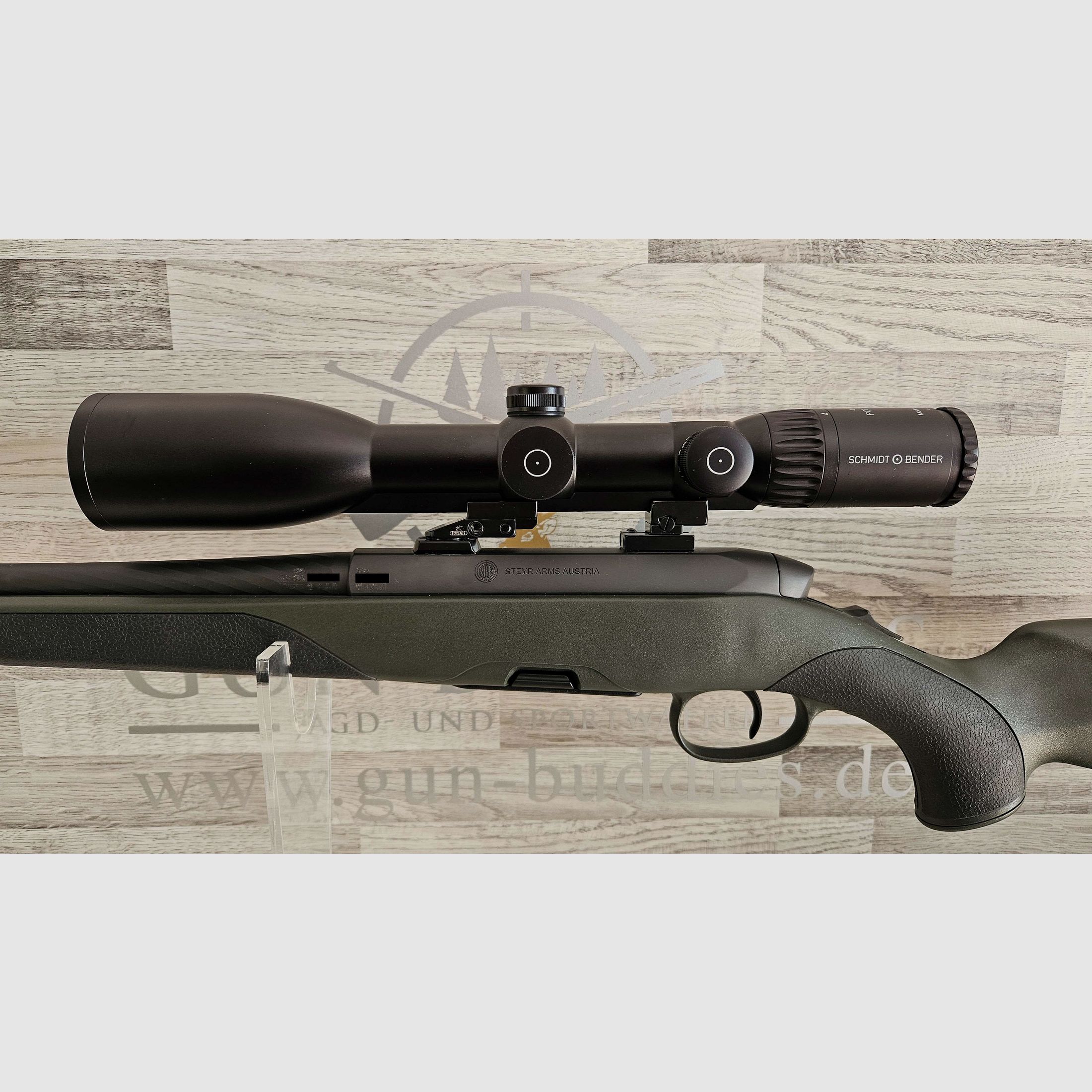 Neuware vom Fachhandel - STEYR SM12 SX Goiserer 6,5Creedmoor + Schmidt & Bender + Carbon SD
