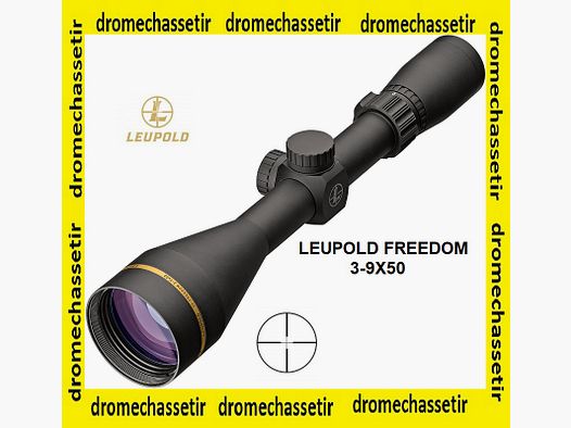 Leupold VX Freedom Riflescope, 3-9×50, Duplex Reticle, Ref. 174185