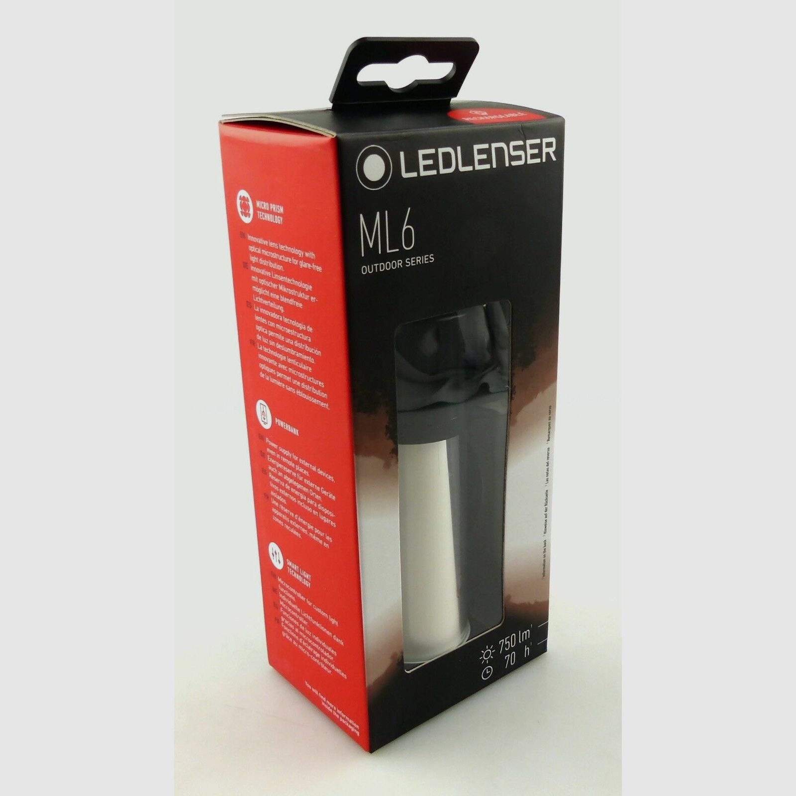 Ledlenser 500929 ML6 LED Outdoorlampe Camping Laterne 750 Lumen