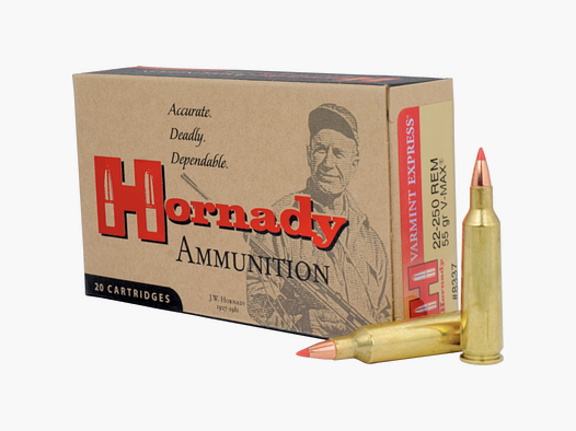 22-250 Rem Hornady VARMINT EXPRESS® 55 gr V-MAX® VE20