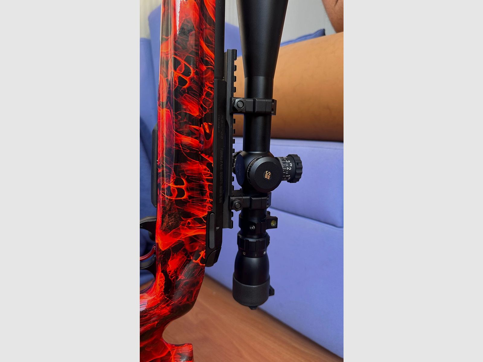 (M.G.) BÜCHSE MIT ZUGVERZÖGERUNG SABATTI TLD RED KAL. 6.5X47 LAPUA MIT OPTIK, Bild 6 von 7