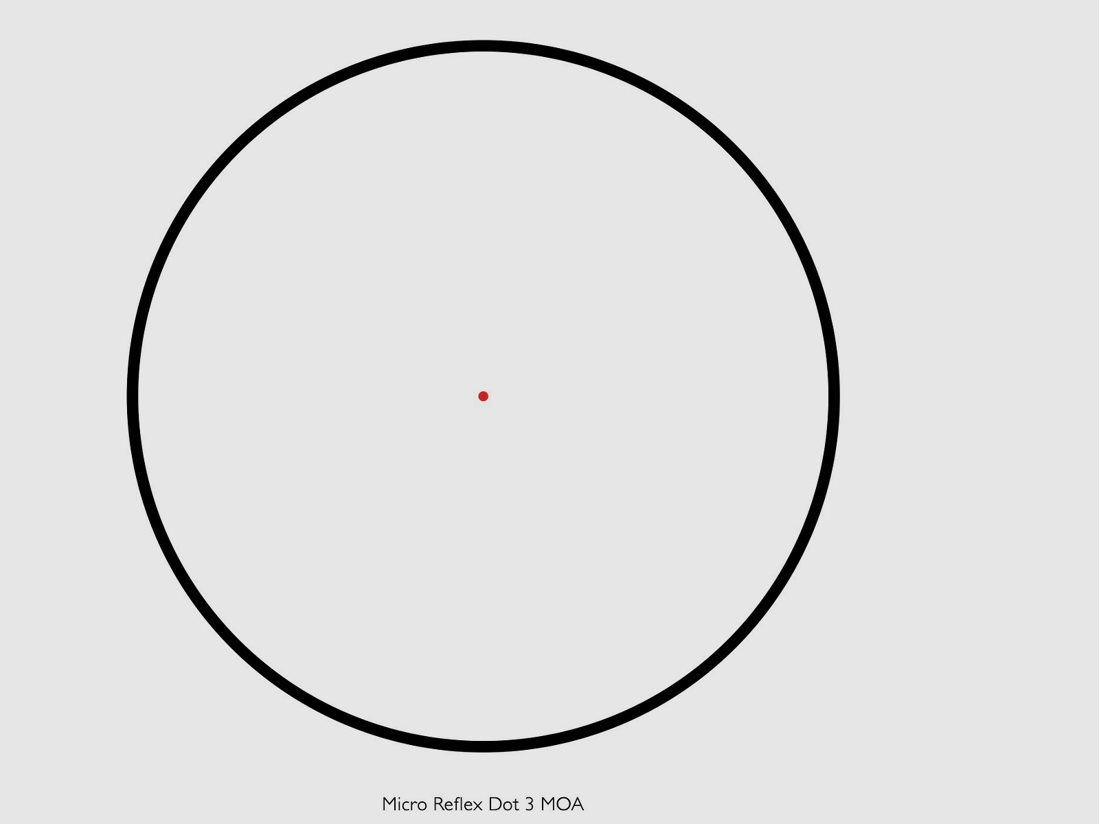 HAWKE Red Dot Sight 12104 Vantage 1x30 Weaver 3 MOA