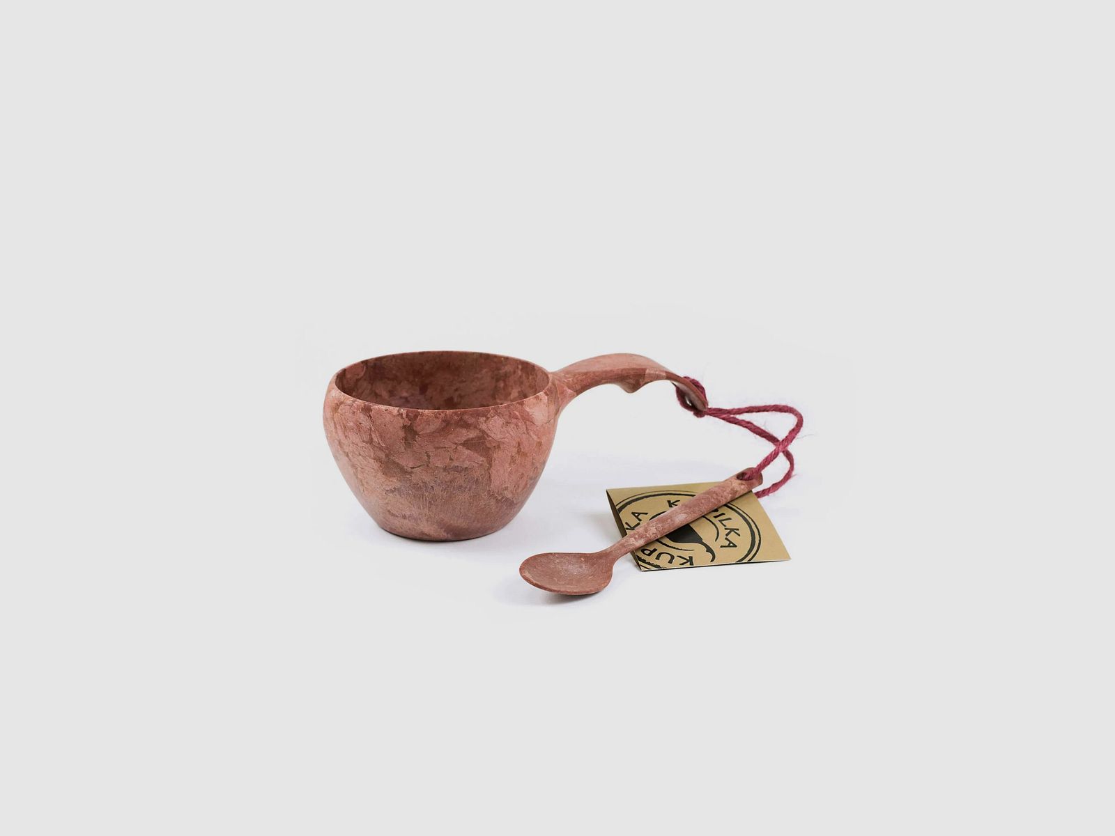 Kupilka Kupilka Trinkbehälter Classic mit Teelöffel 210 ml rot