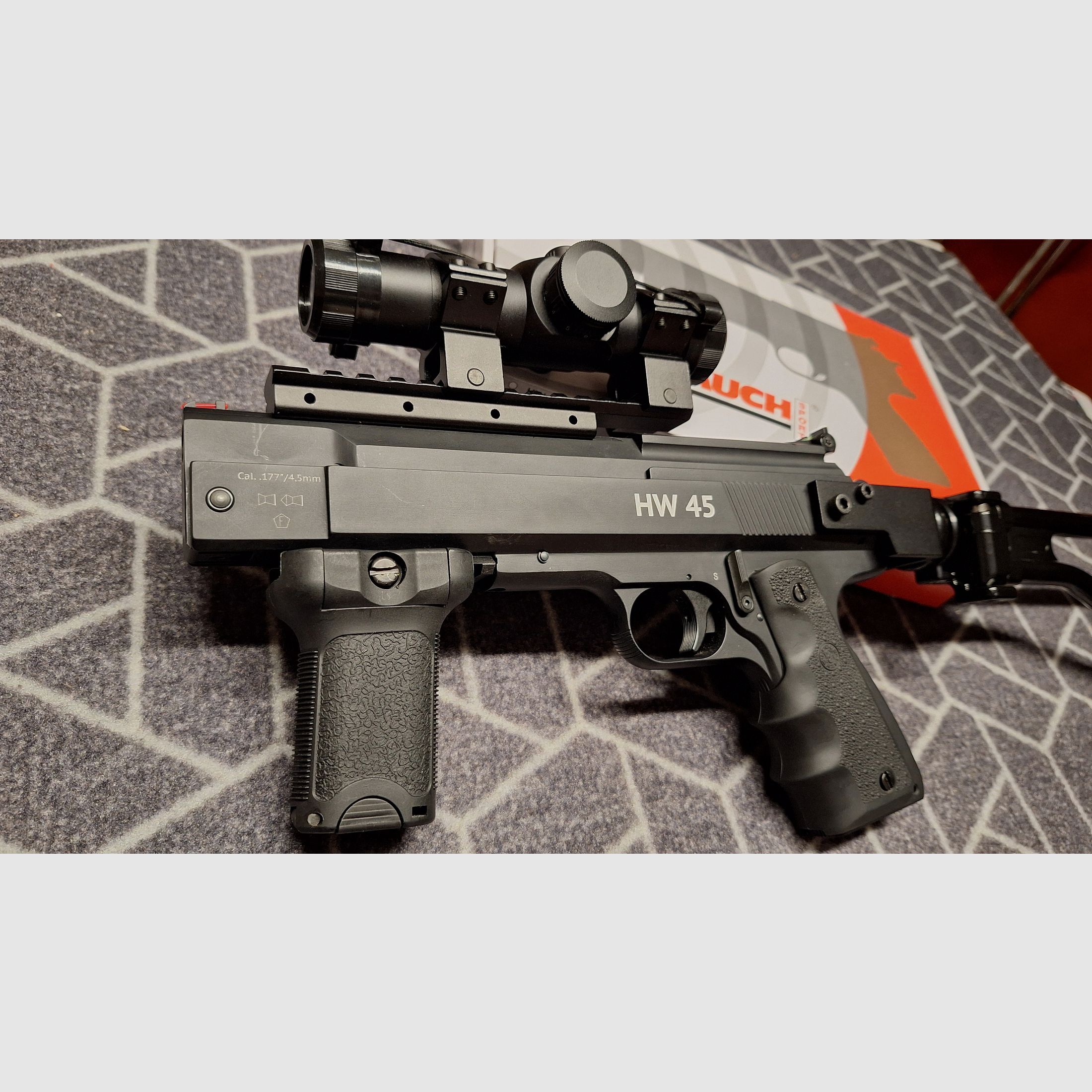 Weihrauch HW 45 Taktischer Pistolenkarabiner!