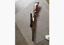 Blaser Bockbüchsflinte 30R Blaser mit ZEISS 3-12x56, Schwenkmontage 
