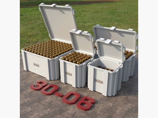 Filamelt Munitionsbox / .30-06 SPRG / ‘Klappdeckel’ / Patronenbox, Ammo Box