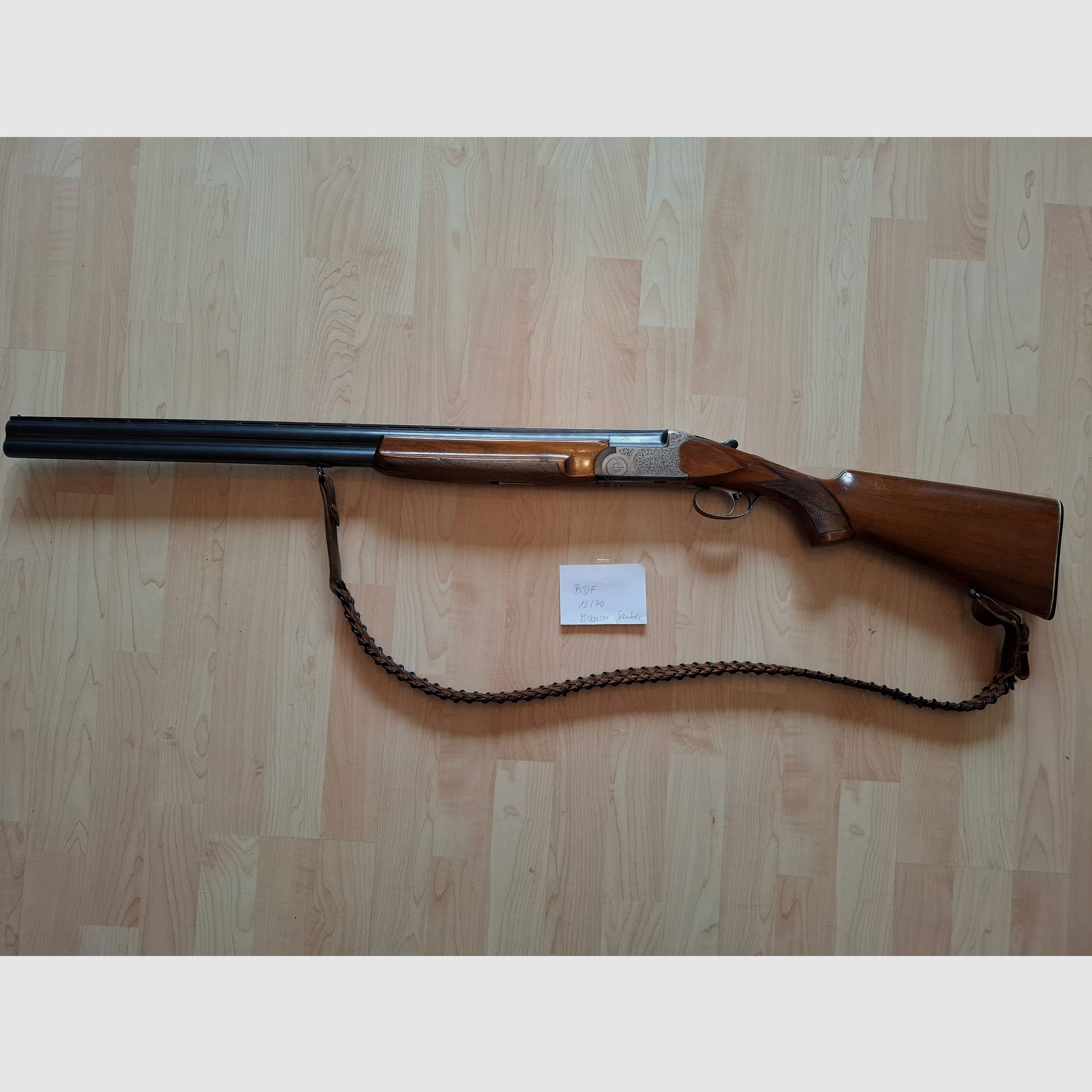Bockdoppelflinte Mauser Gamba 12/70