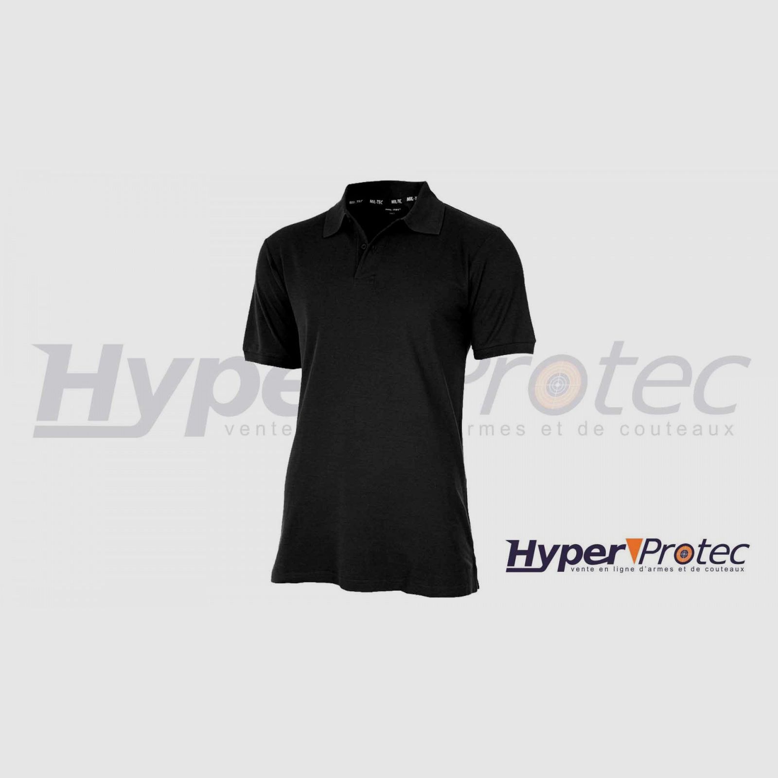 Polo Mil-Tec Farbe Schwarz, Bild 2 von 2