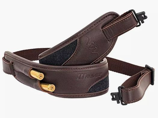 BLASER - Cinghia per fucile in Loden/Pelle