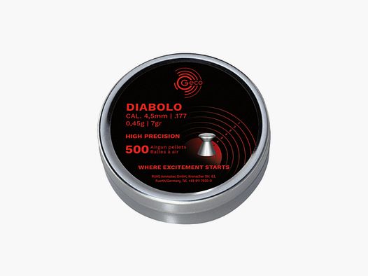 Geco Diabolo 4,5 mm 500 Stück 0,45 g